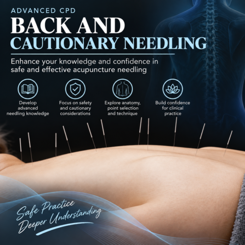 Classroom: (1 day) Back and Cautionary Needling