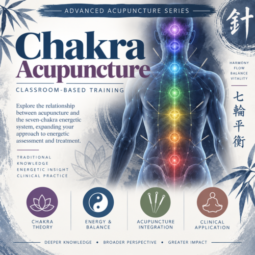 Classroom: (1 day) Chakra Acupuncture