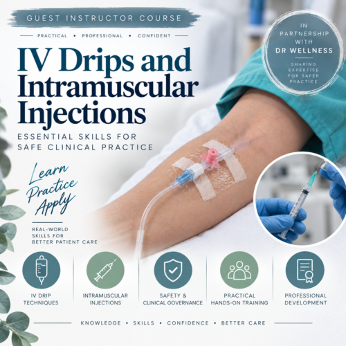 Classroom: Guest Course (1 day) Vitamin IV Drips and Intramuscular Injections
