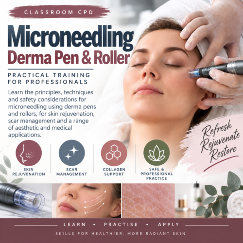 Classroom: (1 day) Microneedling Derma Pen/Roller (Level 5)